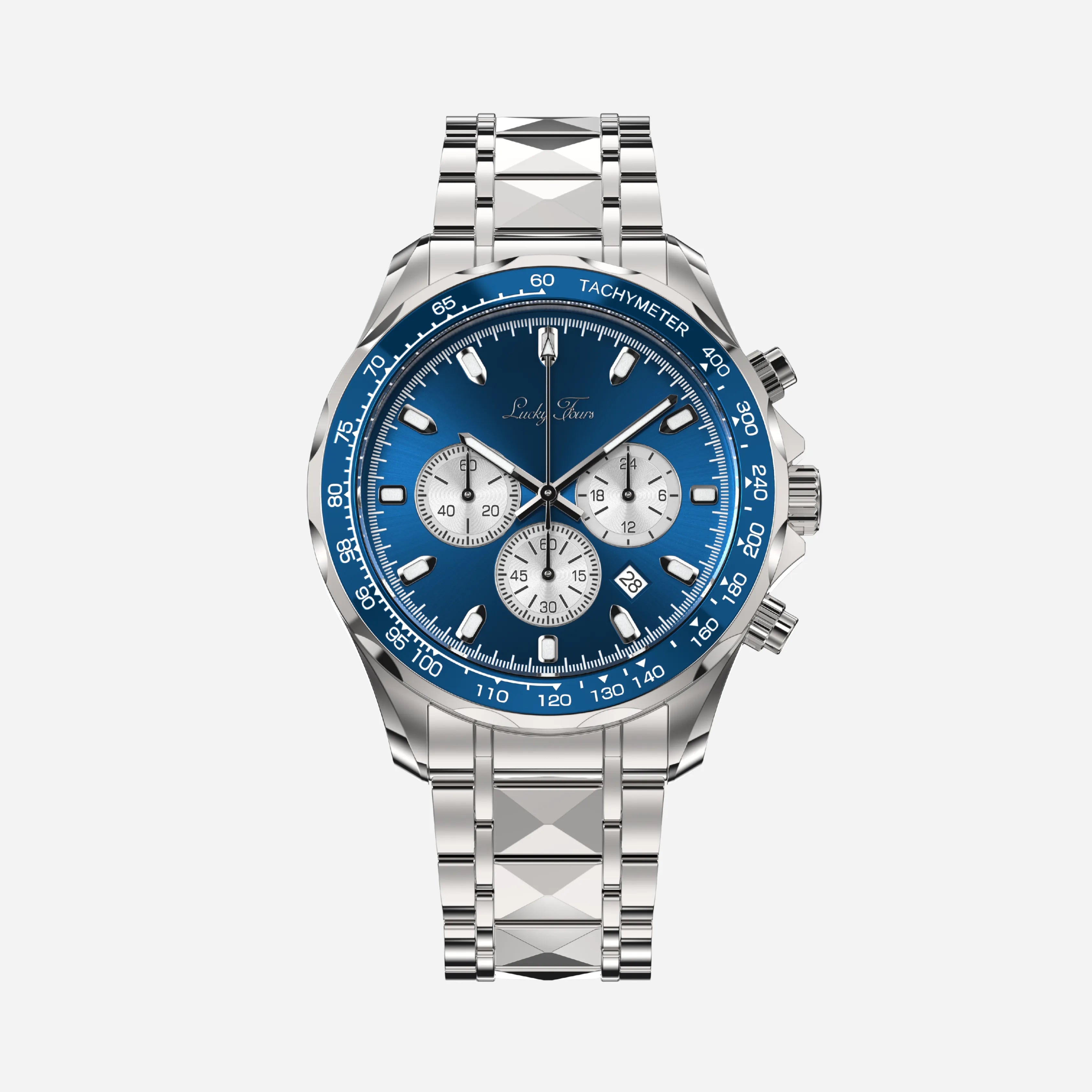 Lucky Fours Chronometer Men's Watch