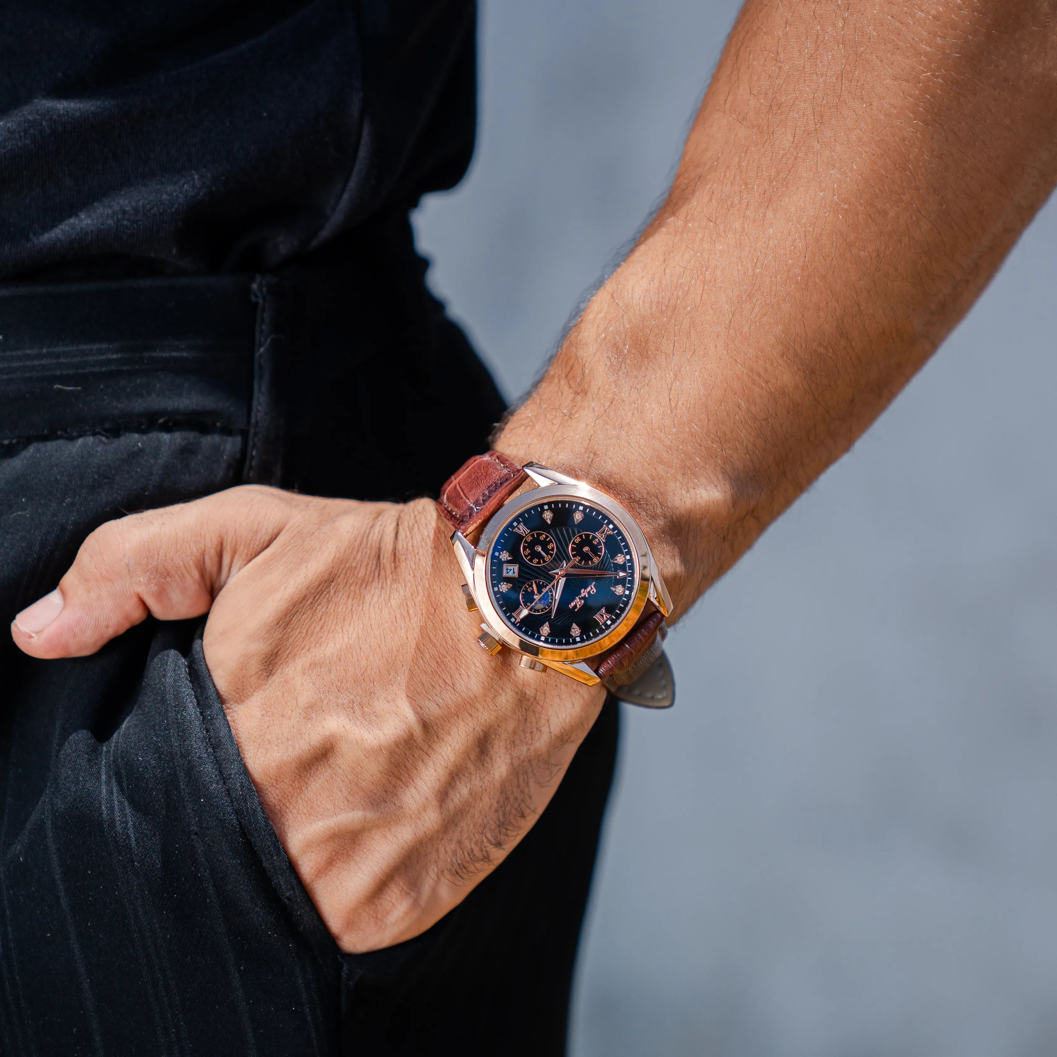 Lucky Fours Voyager Men's Watch