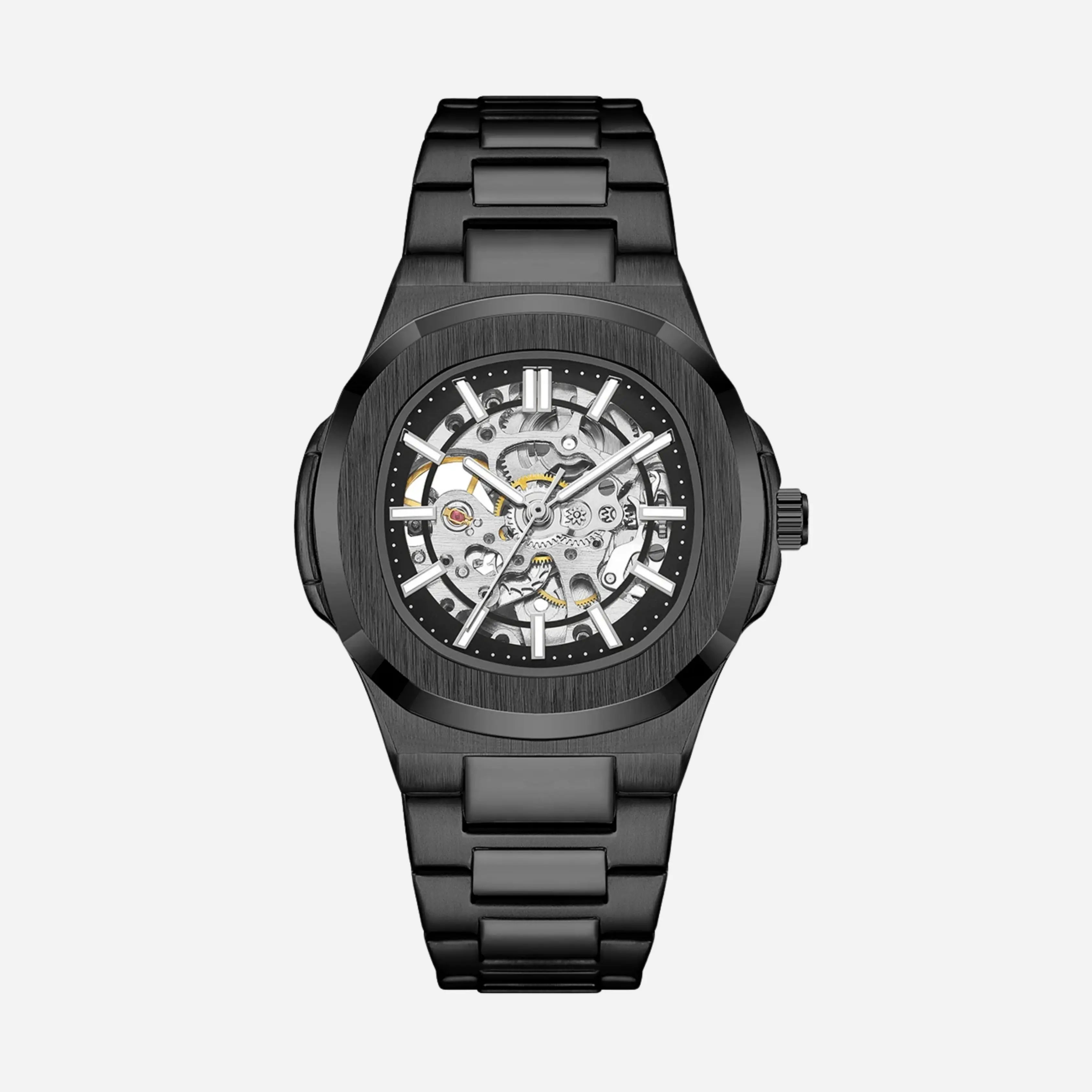 Lucky Fours Skeleton Men's Watch