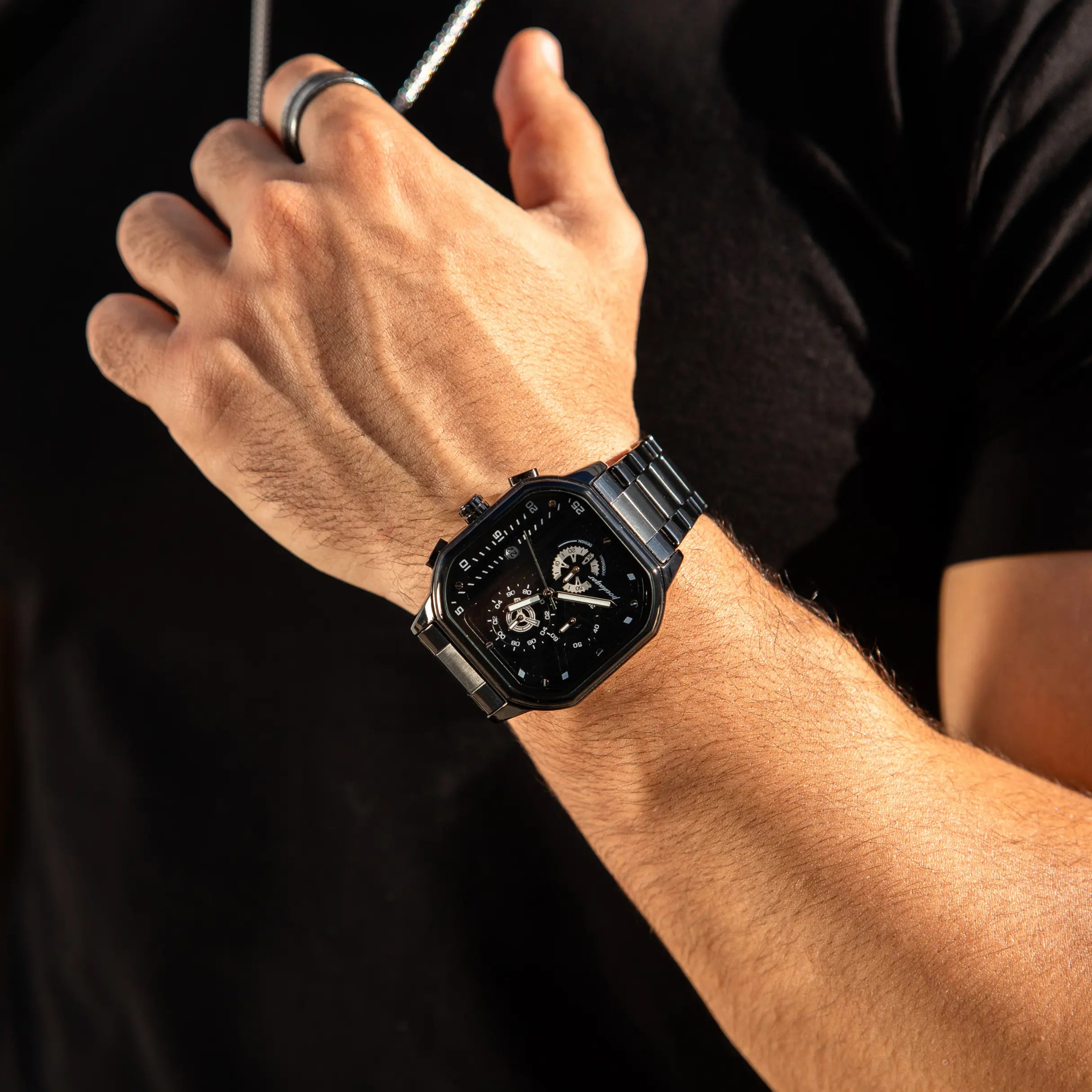 Lucky Fours Noble Pine Men's Watch