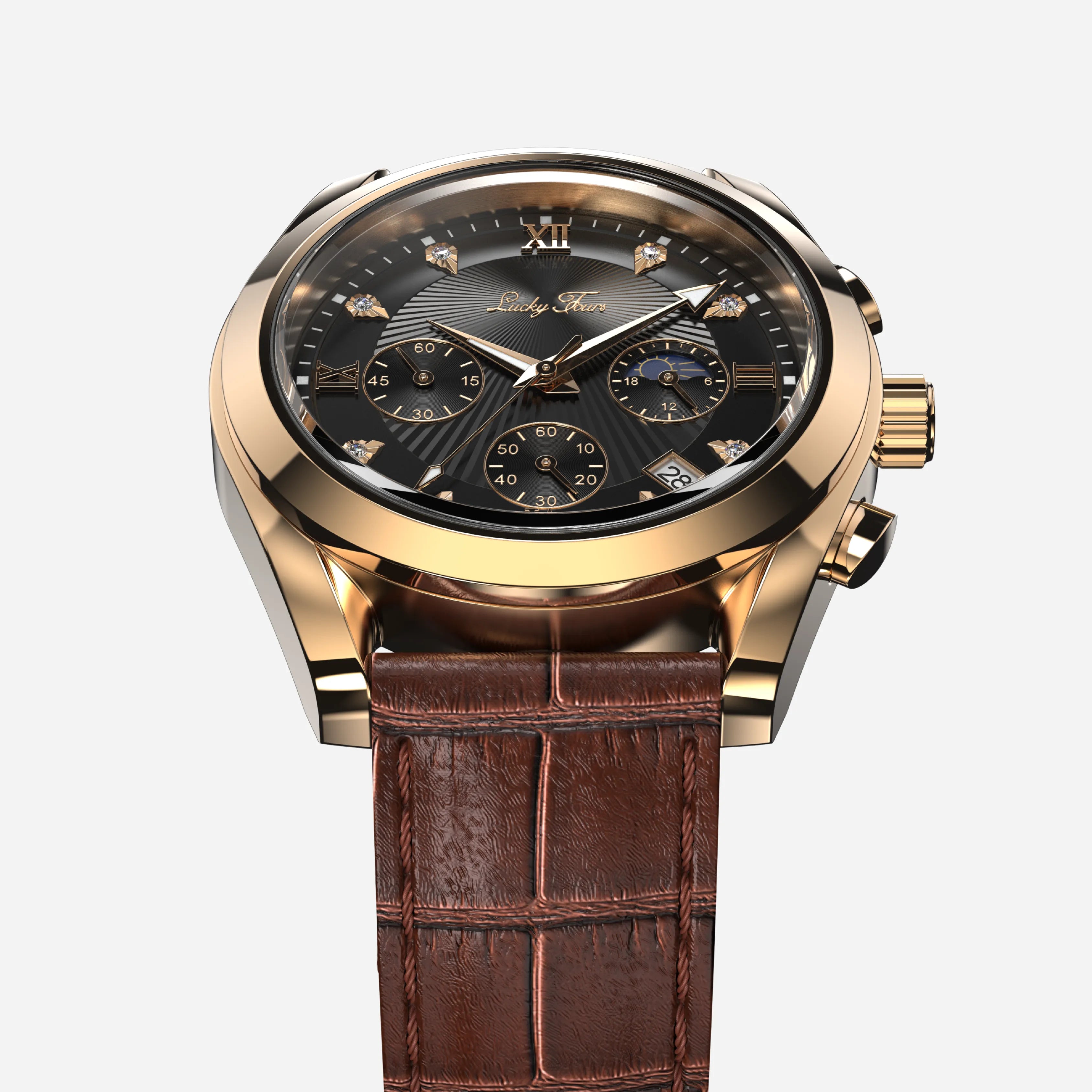 Lucky Fours Voyager Men's Watch