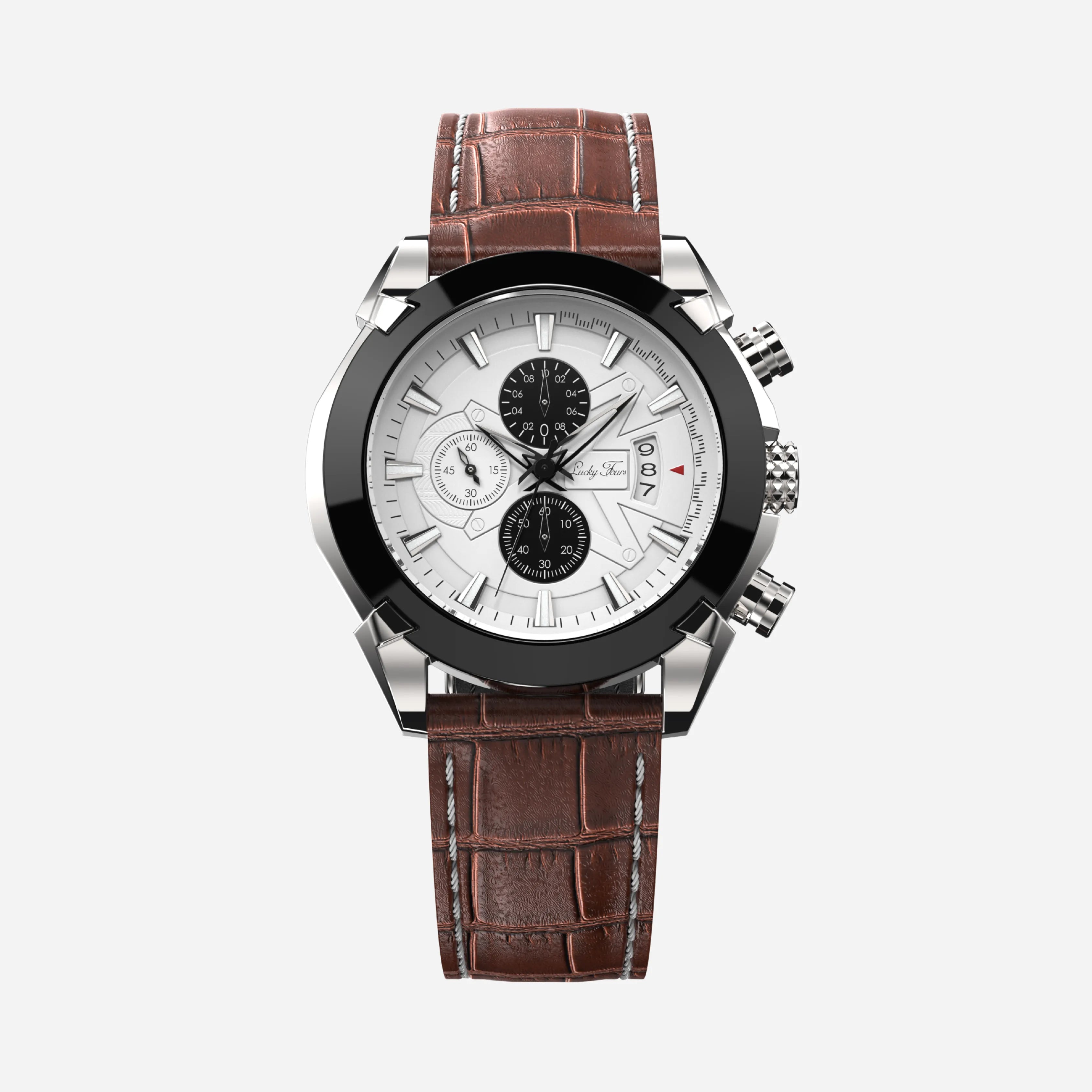 Lucky Fours Portfolio Men's Watch
