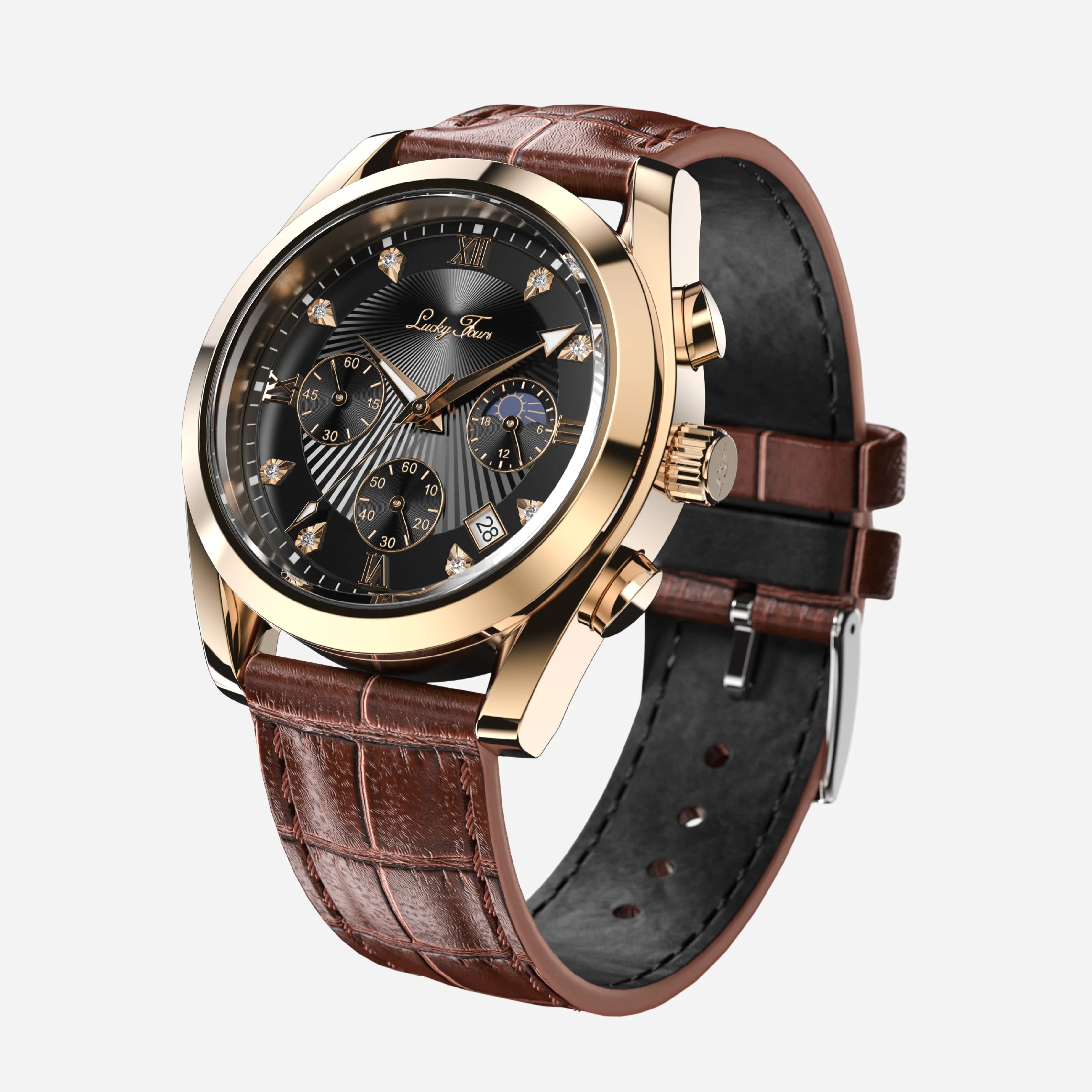 Lucky Fours Voyager Men's Watch