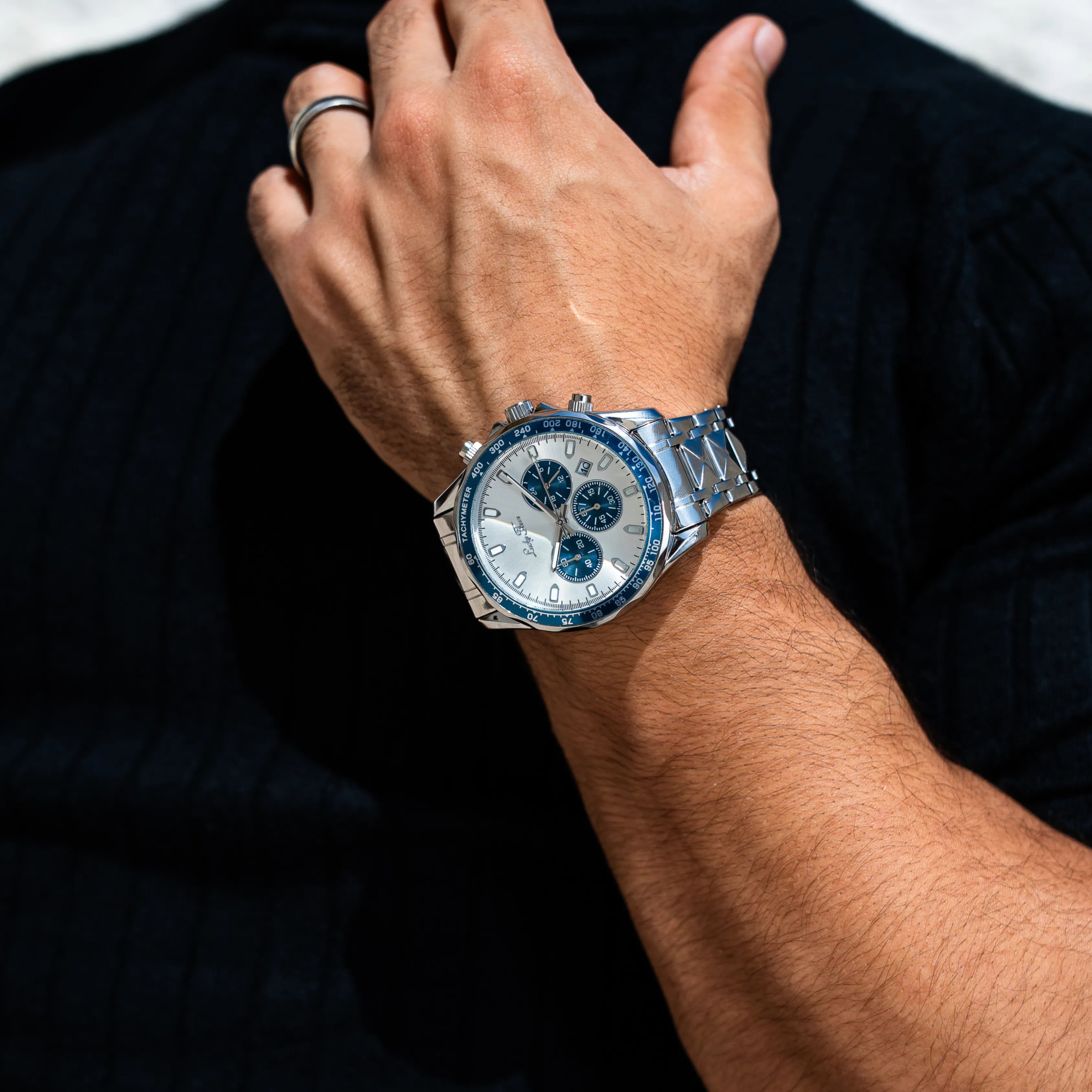 Lucky Fours Chronometer Men's Watch