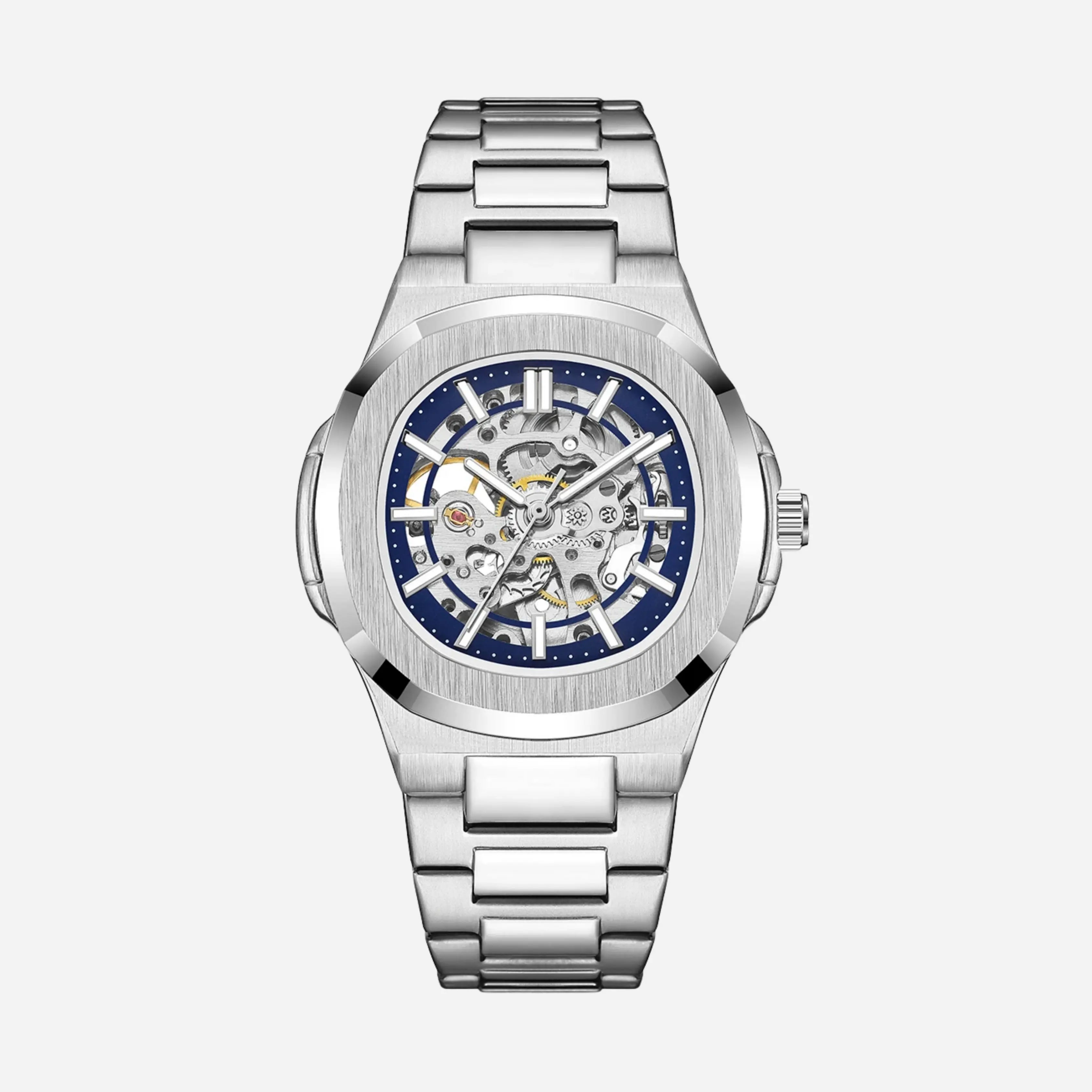 Lucky Fours Skeleton Men's Watch
