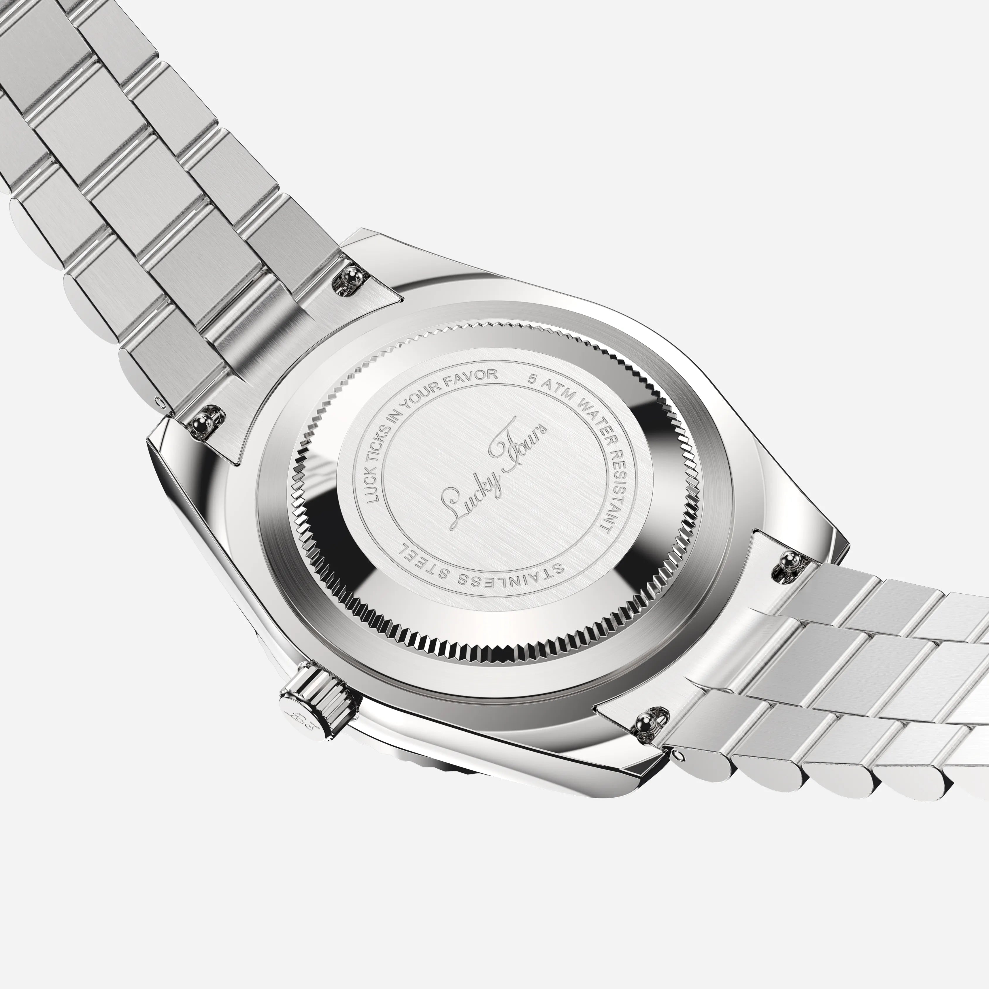 Lucky Fours Arabic Santos Men's Watch