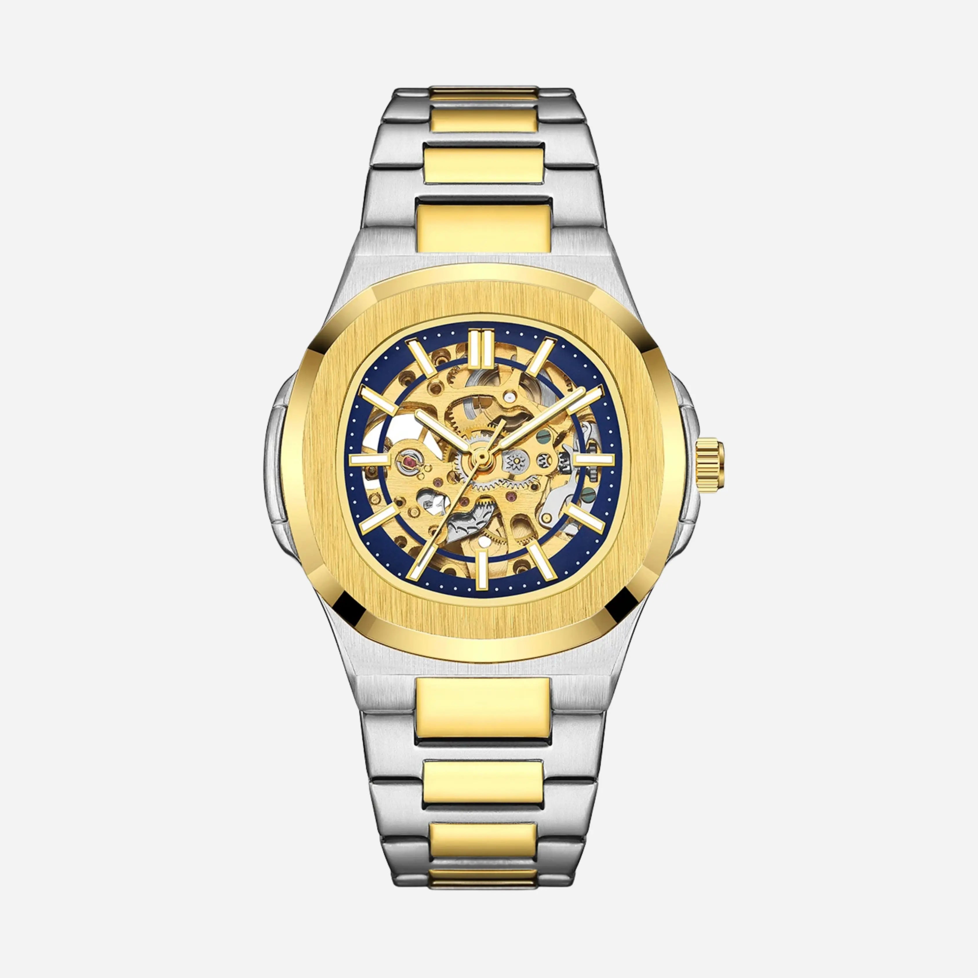 Lucky Fours Skeleton Men's Watch