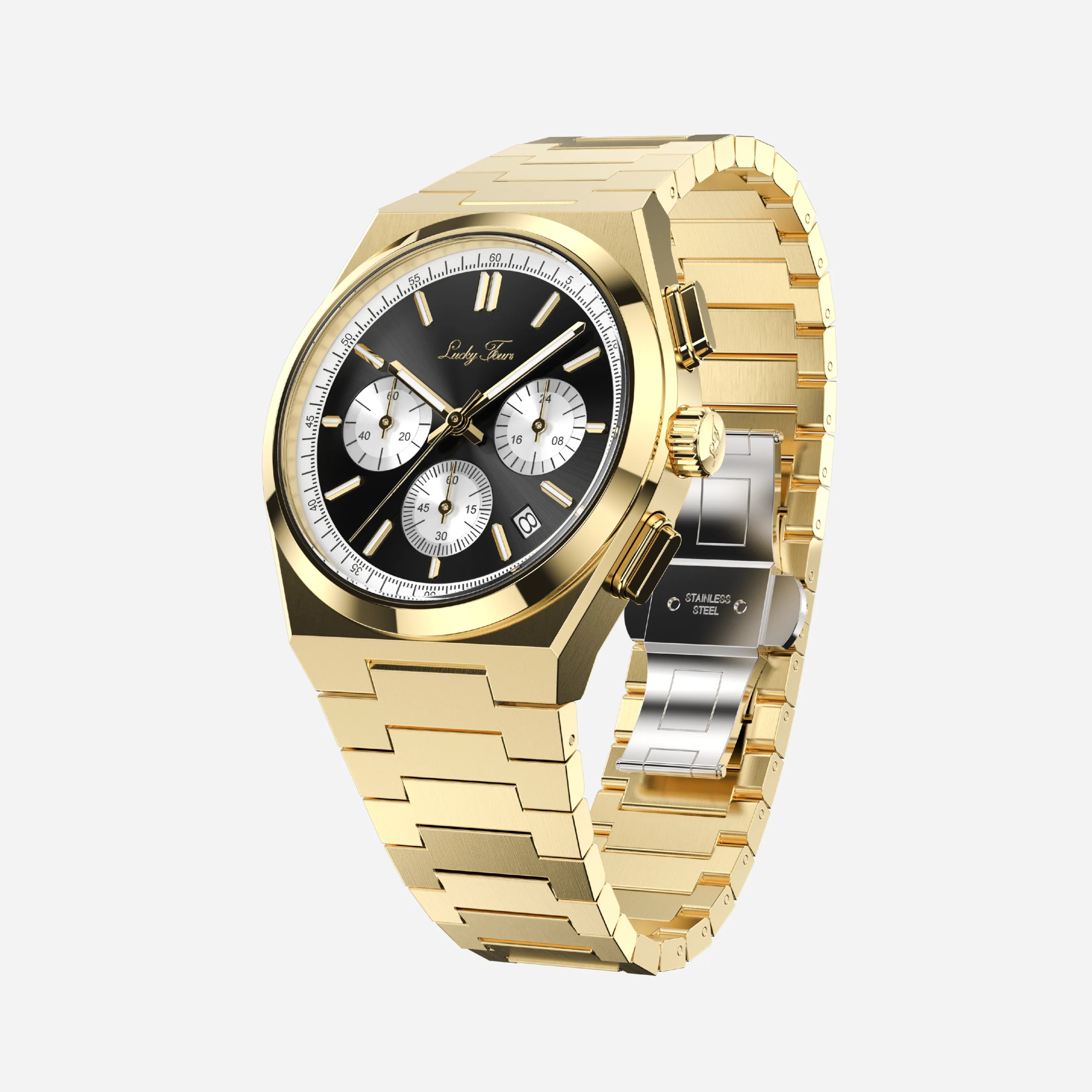Lucky Fours Prague Men's Watch