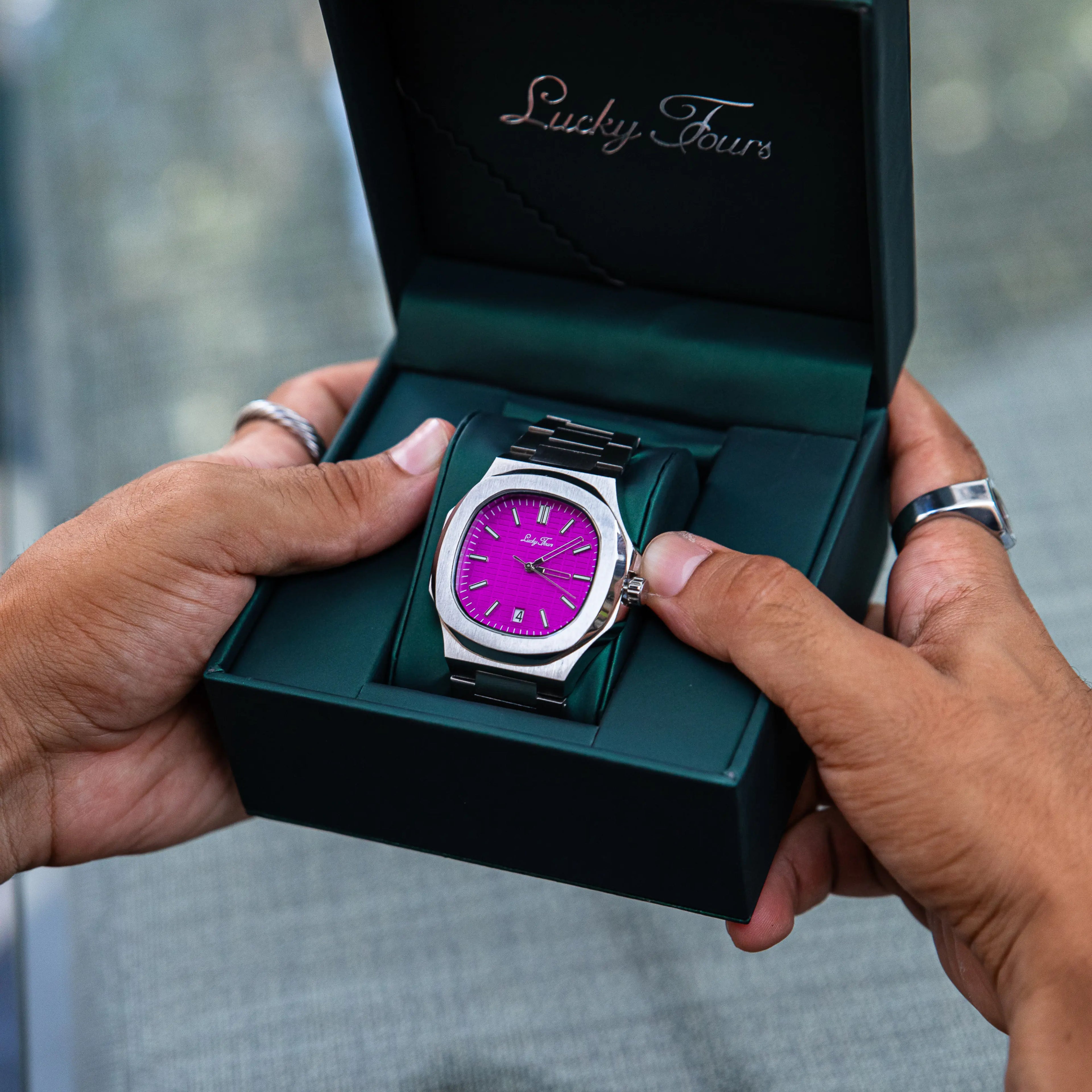 Lucky Fours Laurent Men's Watch