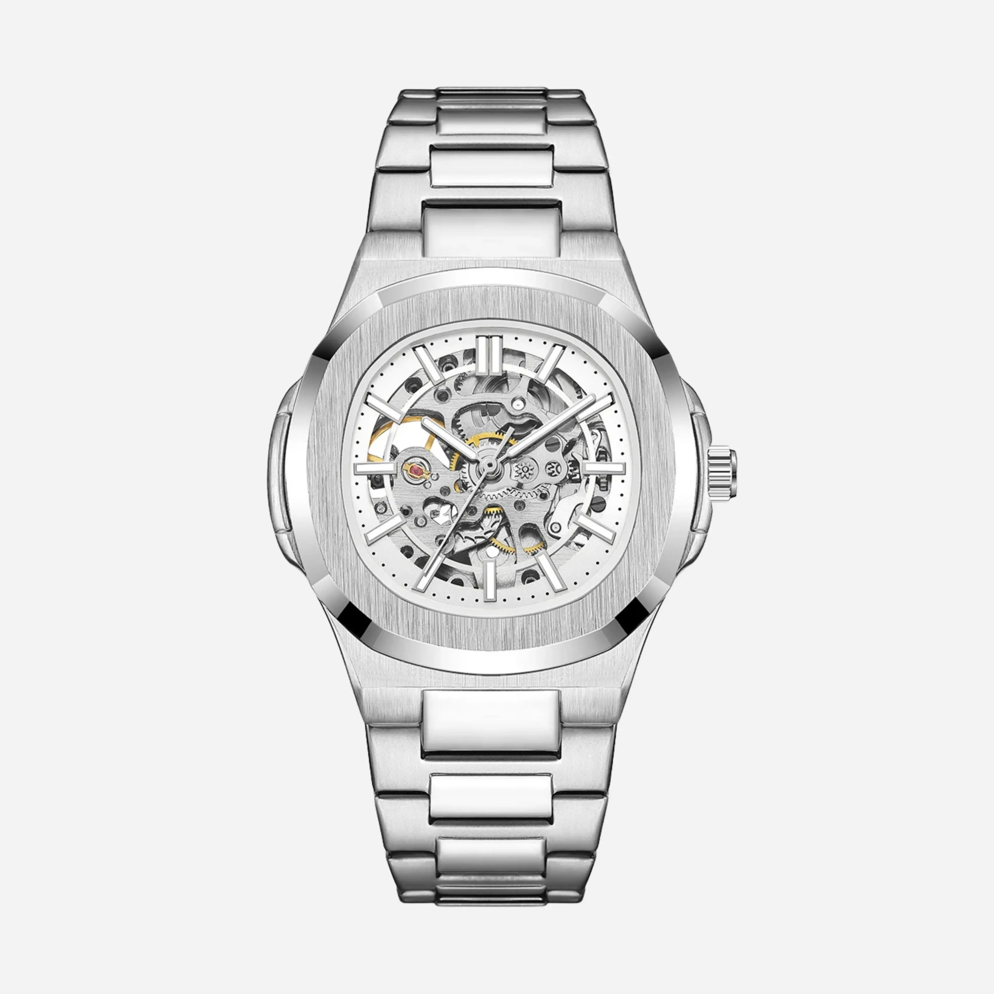 Lucky Fours Skeleton Men's Watch