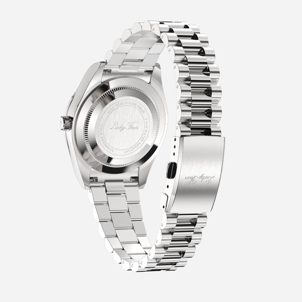 Lucky Fours Arabic Santos Men's Watch