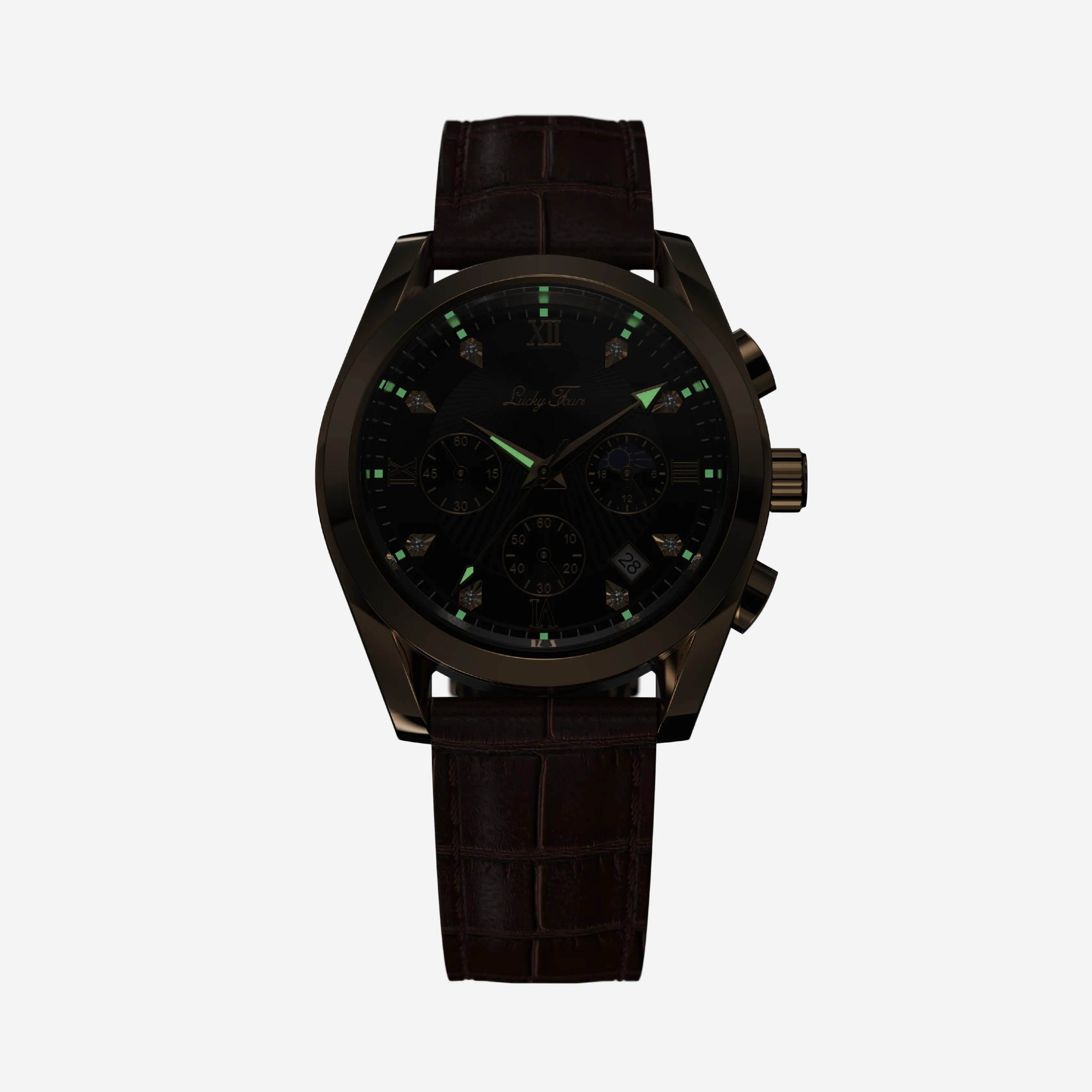 Lucky Fours Voyager Men's Watch