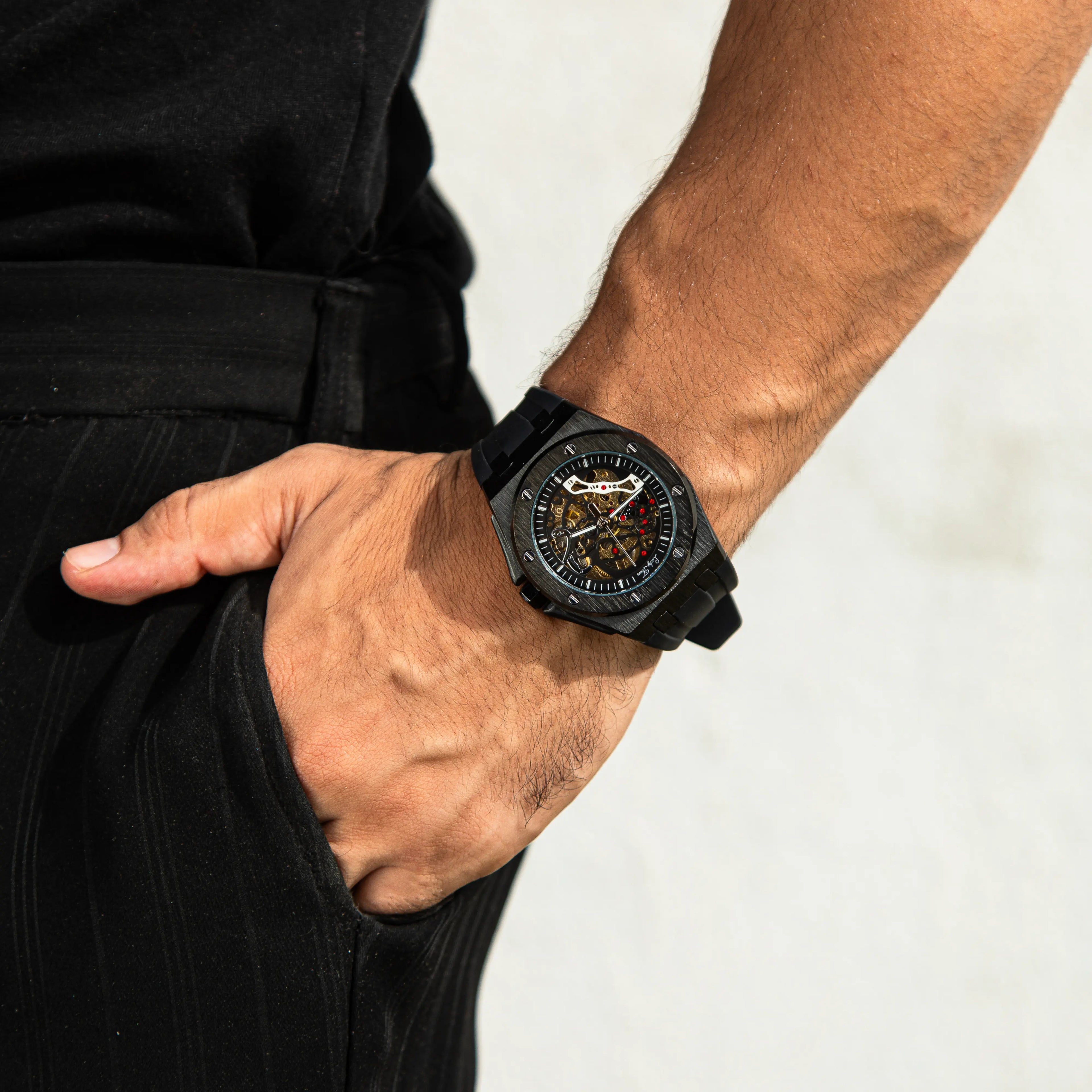 Lucky Fours Prince Oak Men's Watch