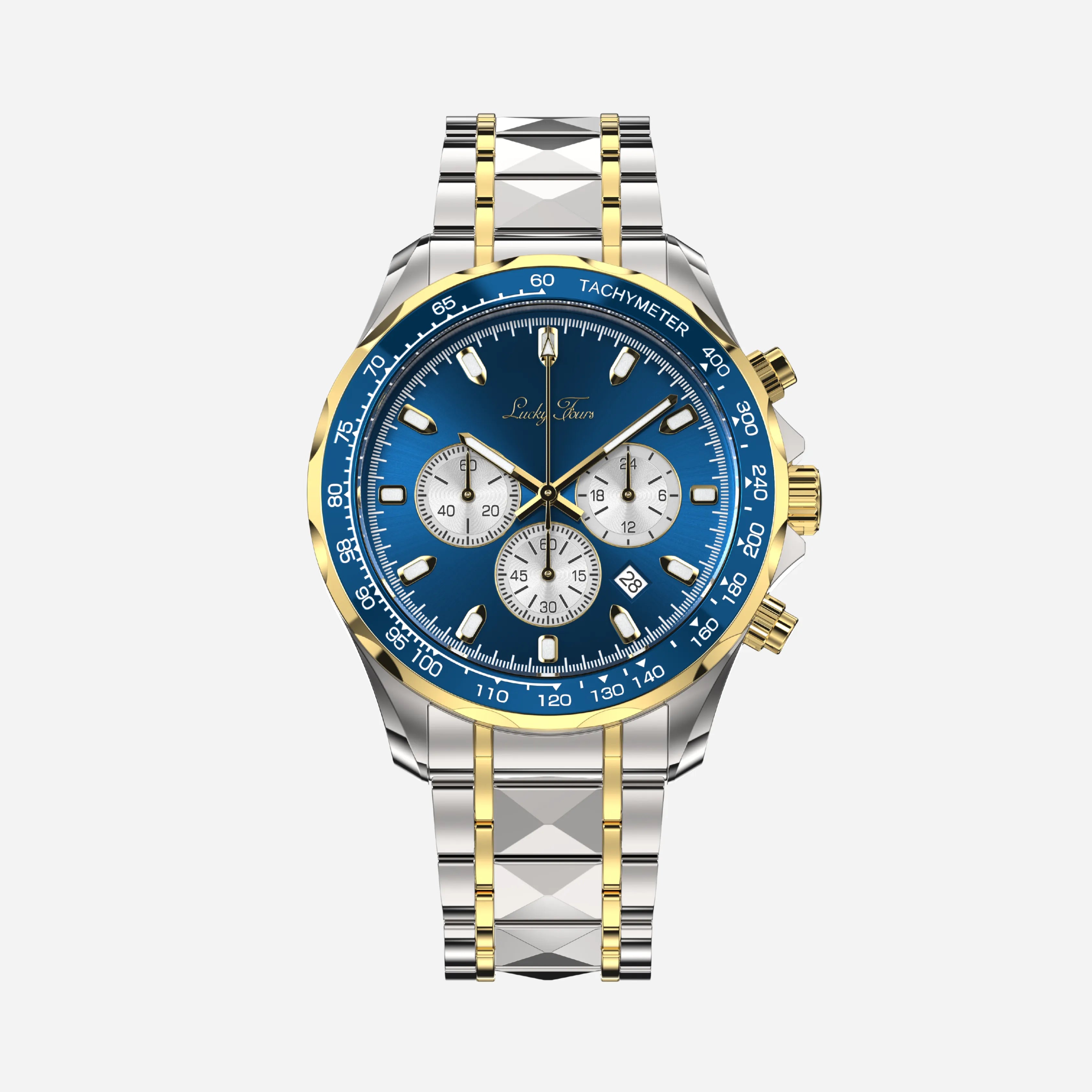 Lucky Fours Chronometer Men's Watch